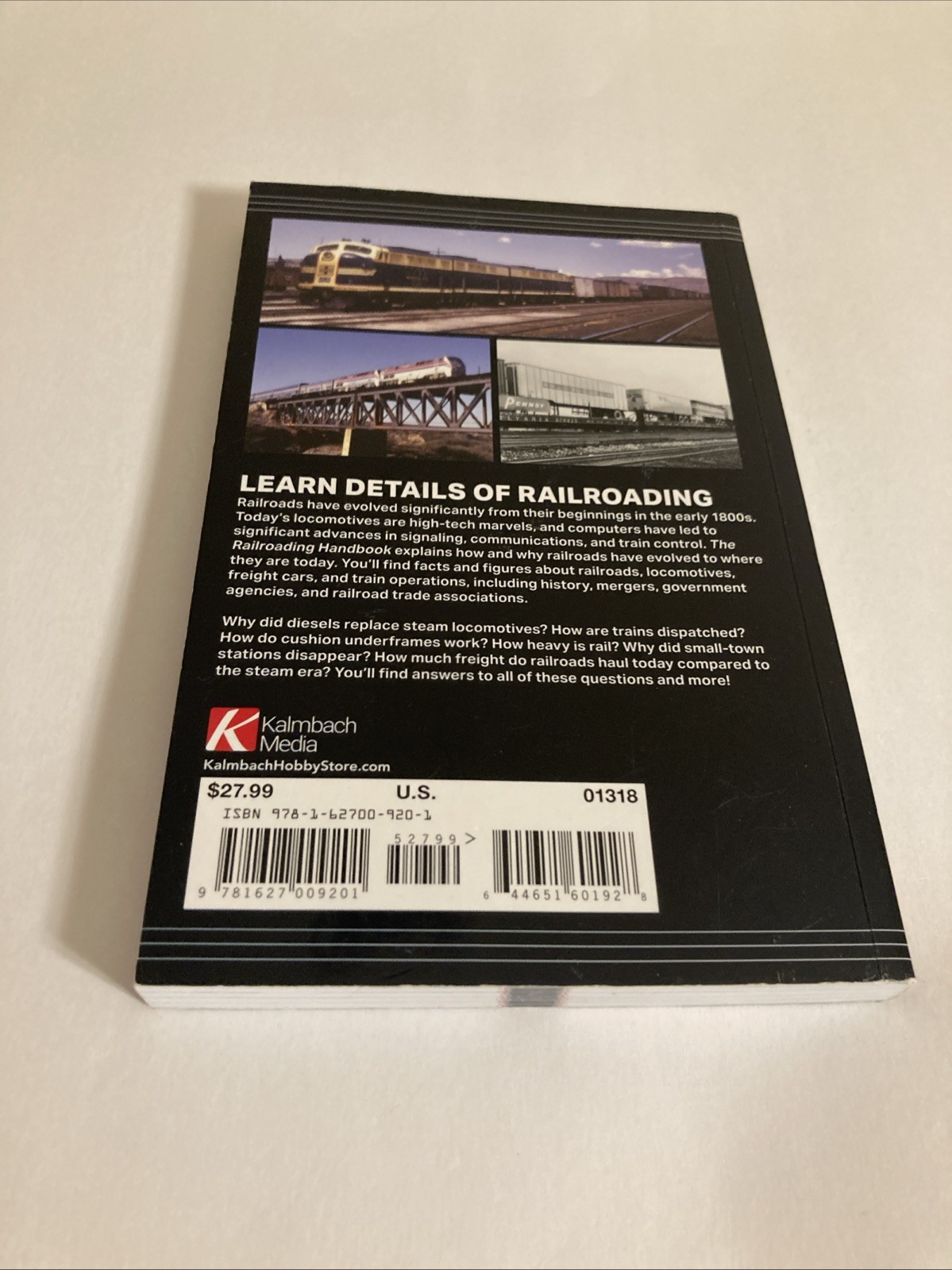 The Railroading Handbook Paperback Book Jeff Wilson Kalmbach Media 2022