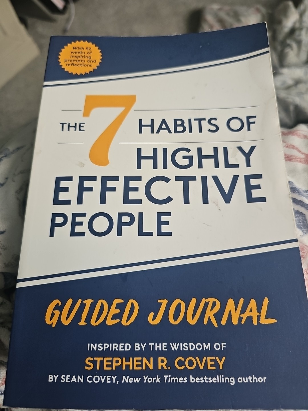 The 7 Habits of Highly Effective People: Guided Journal: [Goals Journal, Self Im