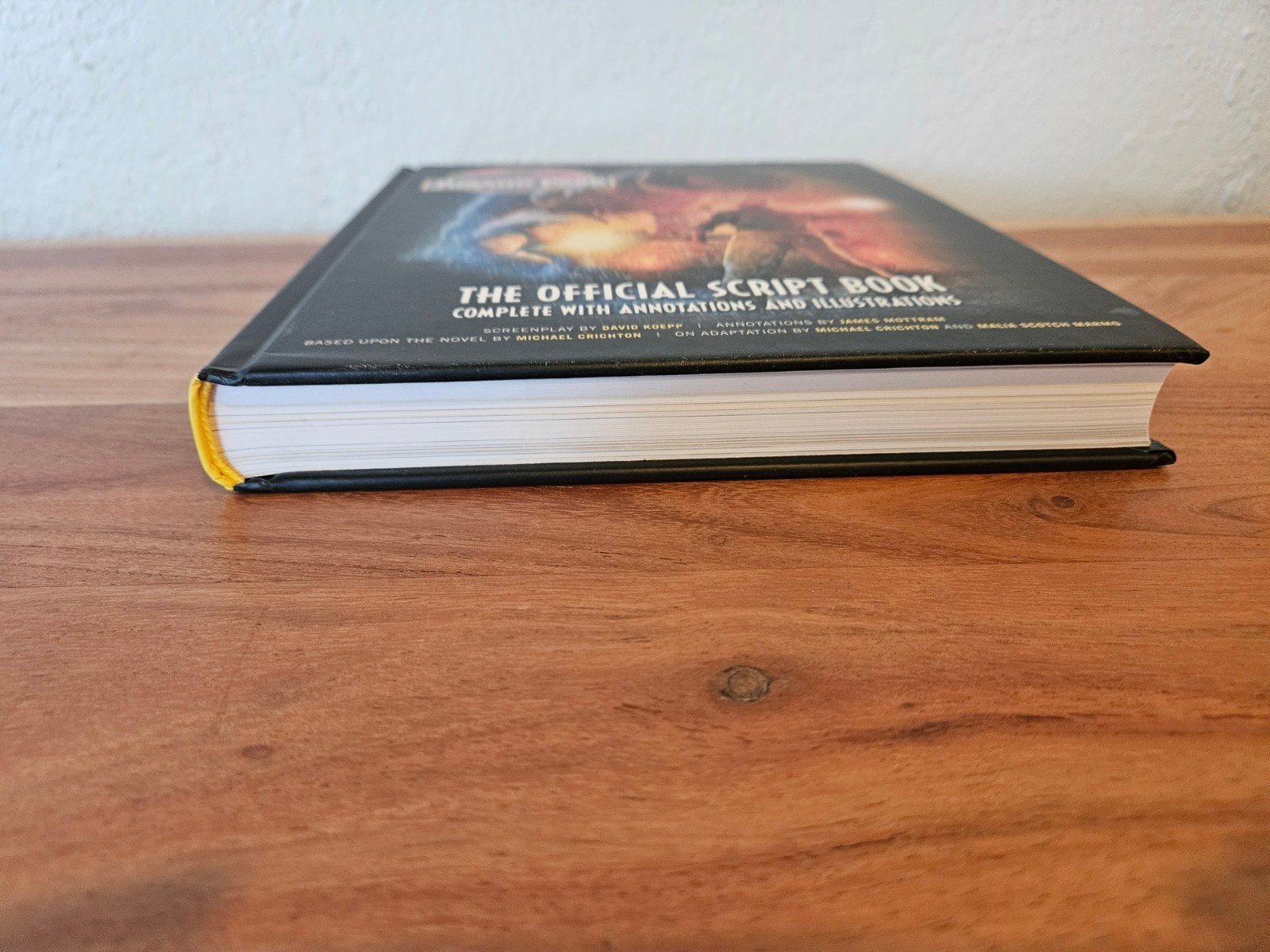 Jurassic Park Official Script Book David Koepp James Mottram Hardcover 2023