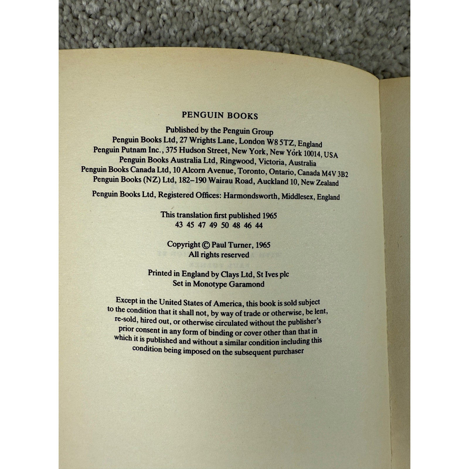 Thomas More Utopia Paperback Translated by Paul Turner Vintage Book