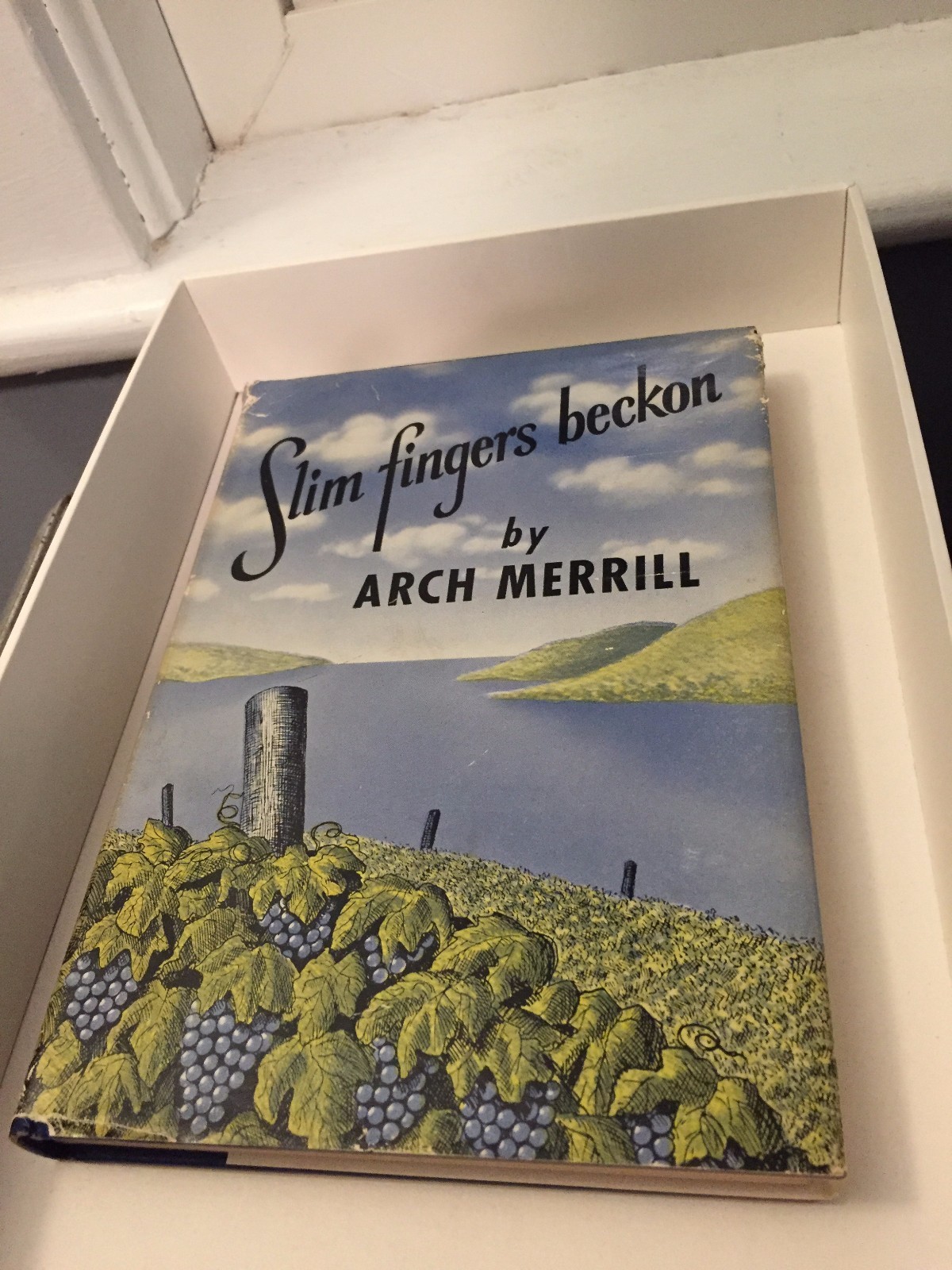 1951 Slim Fingers Beckon by Arch Merrill (Hardcover) – Signed copy!
