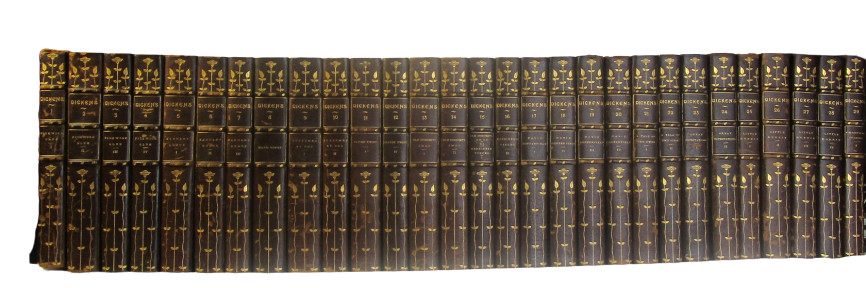 The Works of Charles Dickens (30 volumes bound as 60) Edition de Luxe