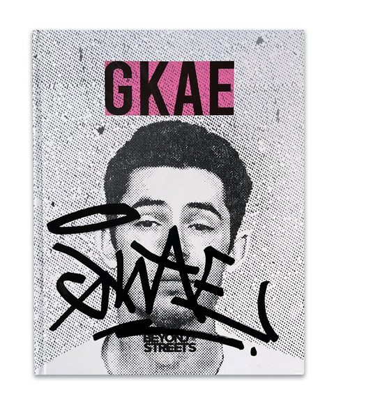 GKAE graffiti book LOS ANGELES MSK AWR Signed by GKAE street art SABER REVOK mta
