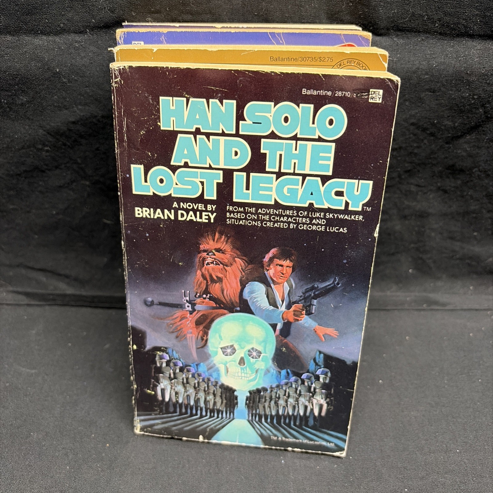 5 Vintage Star Wars Han Solo Papperback lot- Brian Daley, George Lucas