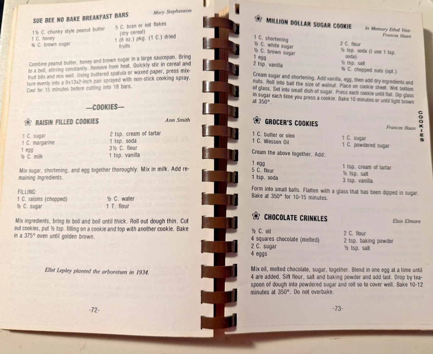 Beaman United Methodist Church Cookbook 1991 Beaman Iowa IA Kolache
