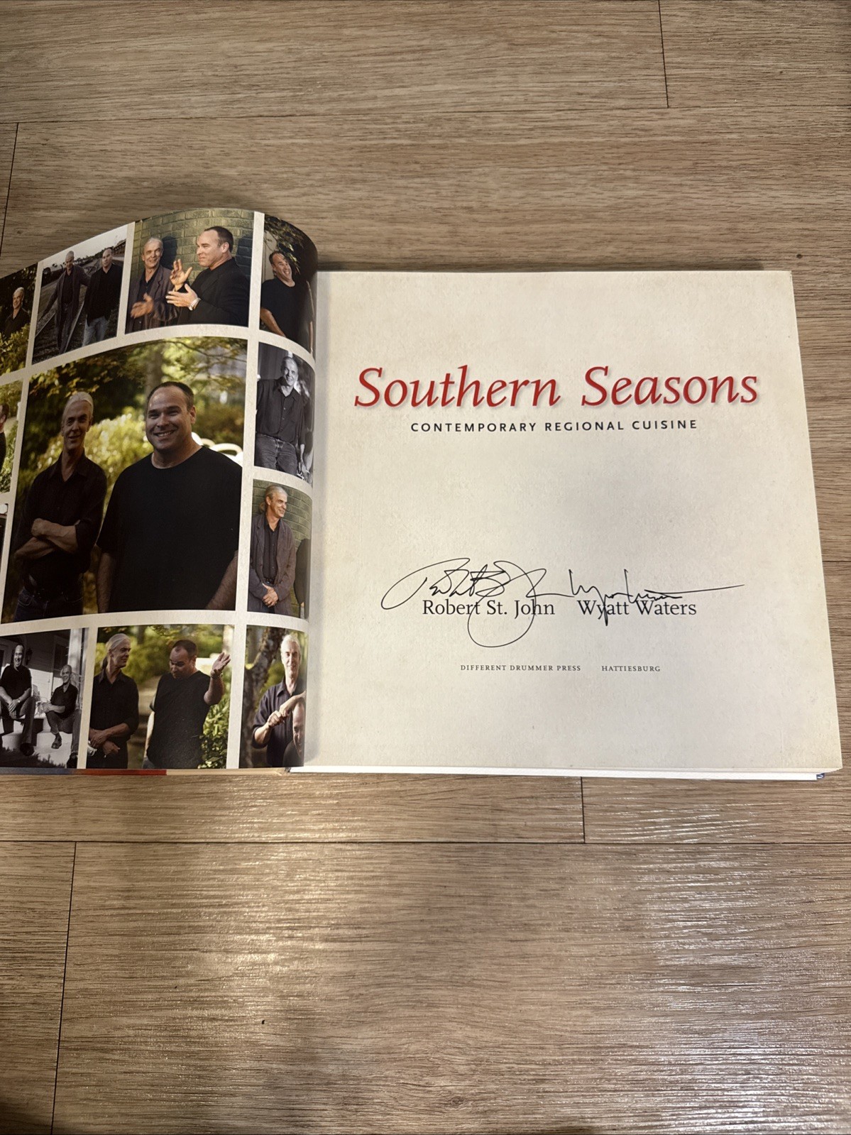 Southern Seasons Contemporary Regional Cuisine Hardcover Limited Edition *SIGNED