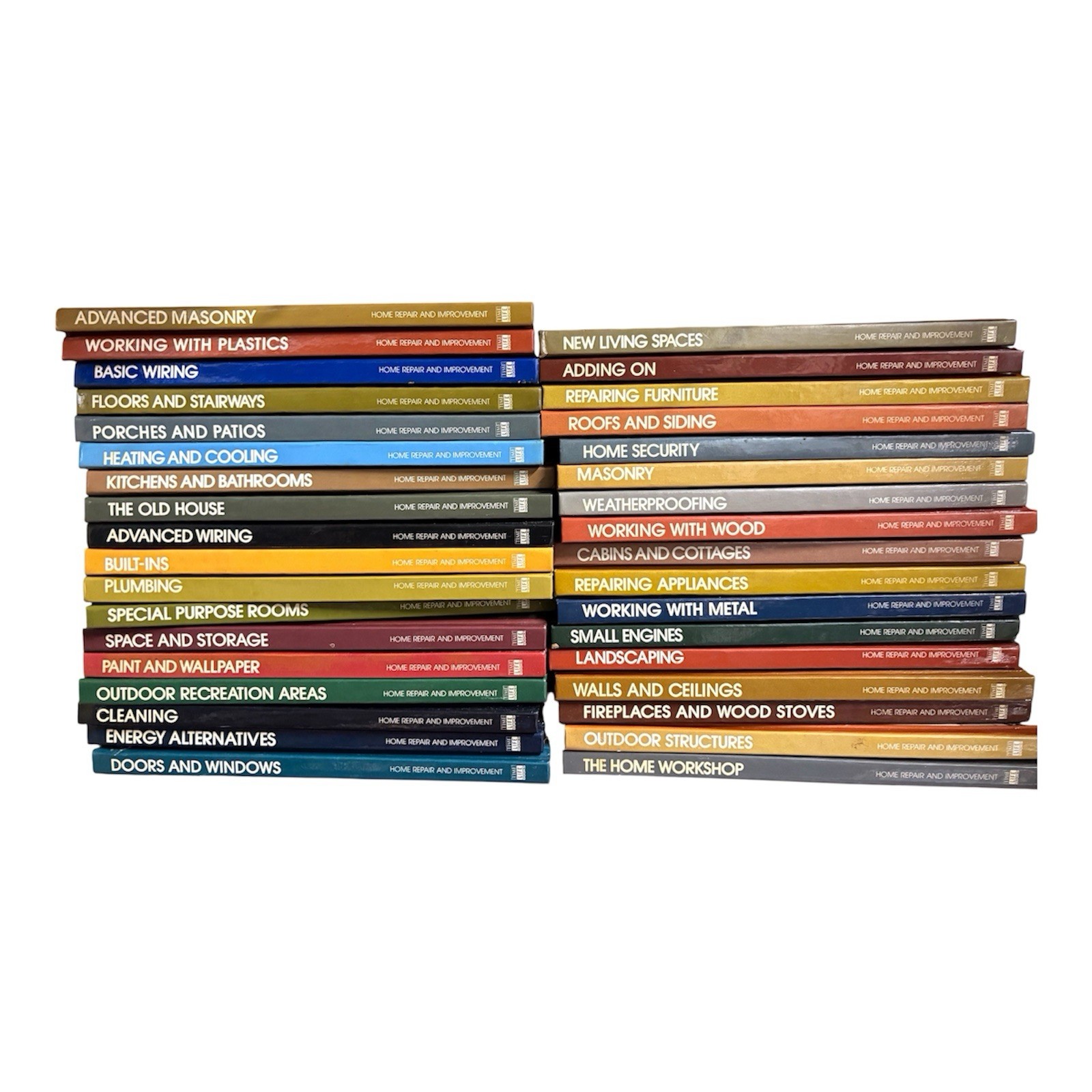 Time-Life Home Repair & Improvement Books (35) 1983 HC DIY Set – Very Good