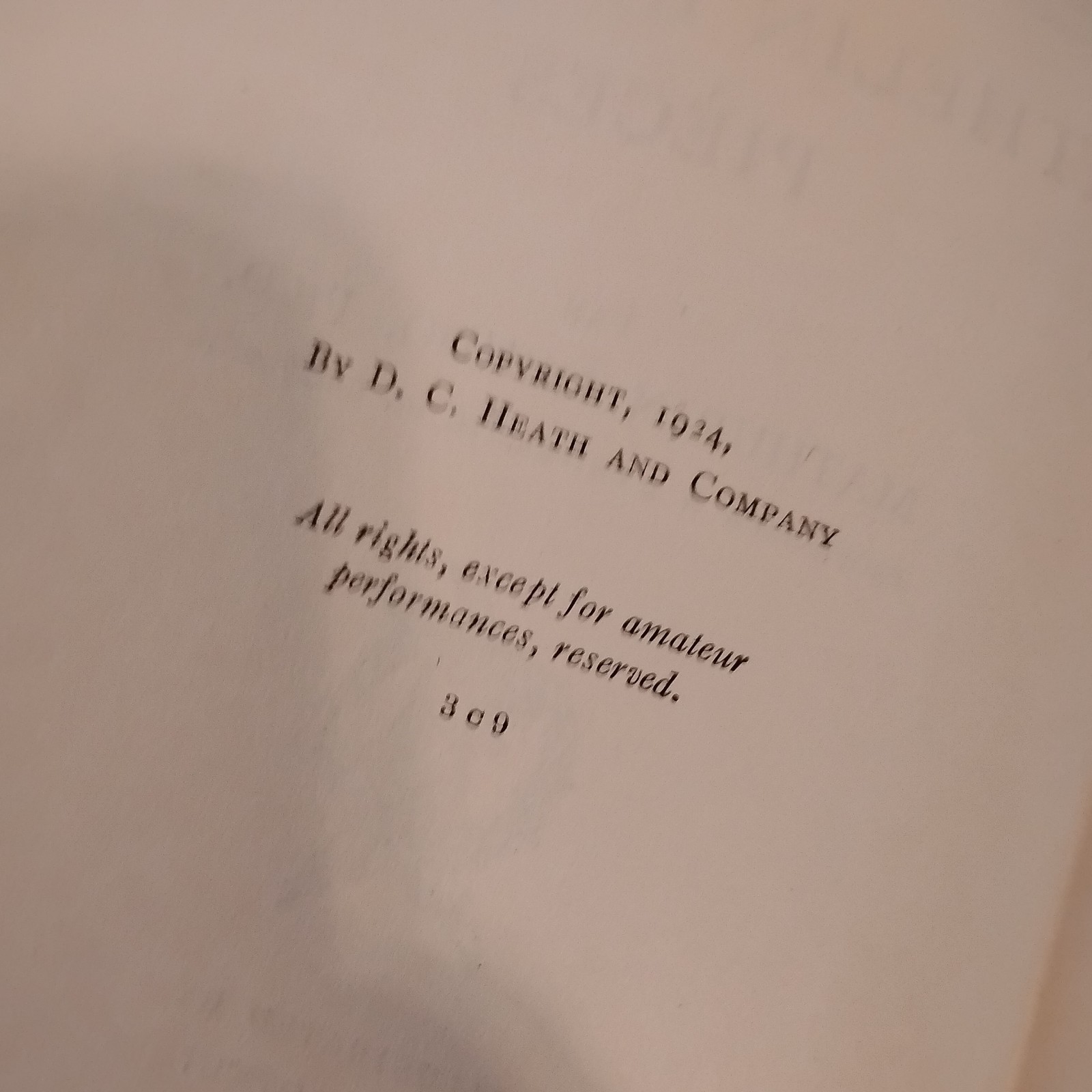 Pathelin Et Autres Pieces Dondo DC Heath Company Modern Language Series 1924