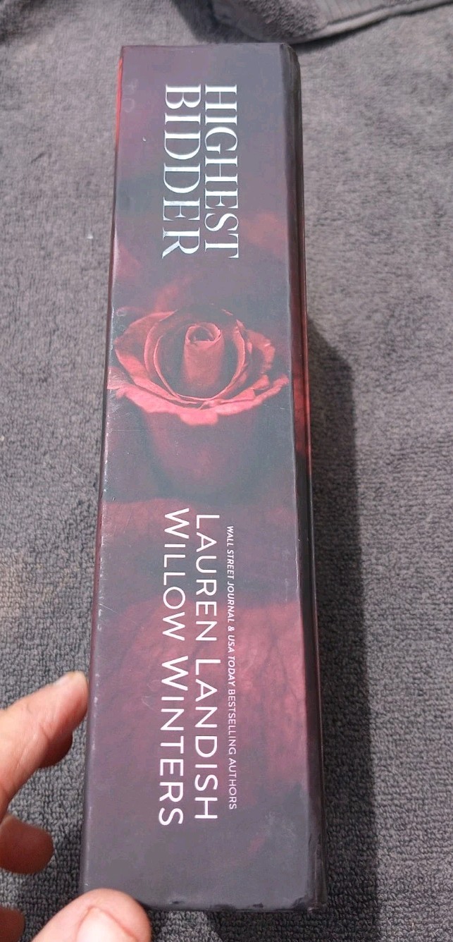Highest Bidder Complete 4-in-1 Hardcover All Novels Lauren Landish Nice Cnd