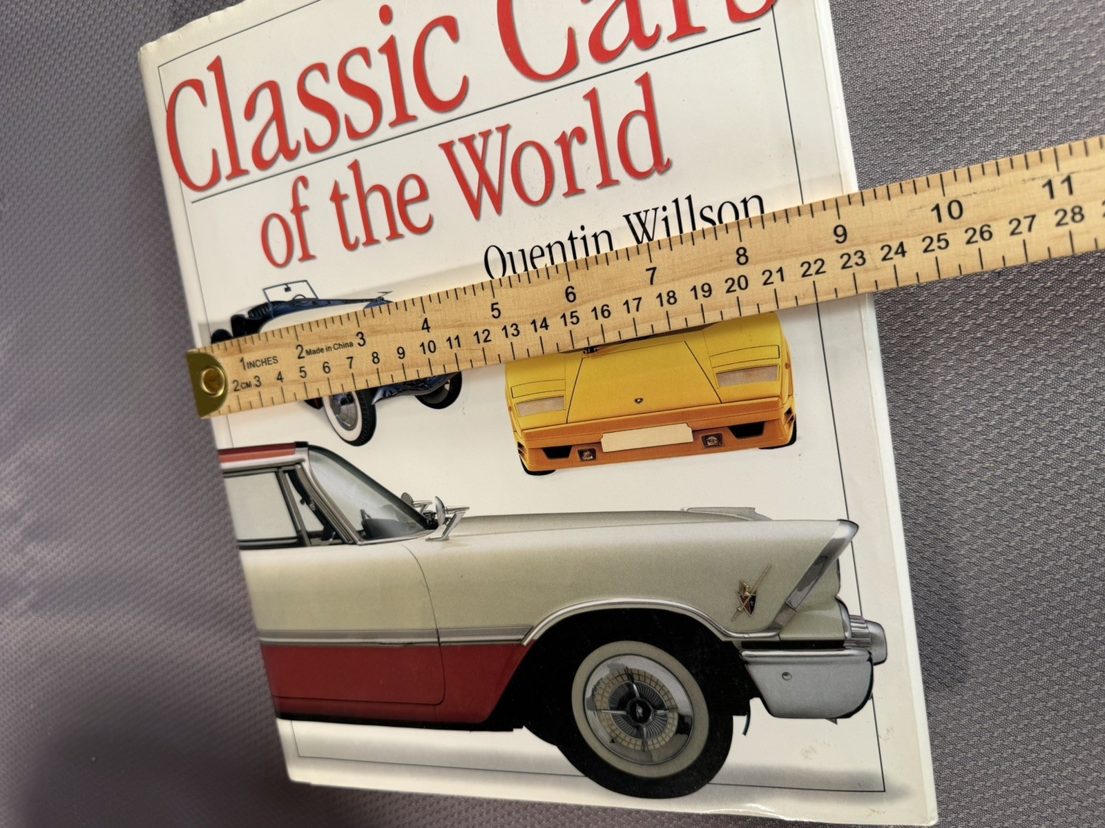 Classic Cars of the World Quentin Willson (1995, Hardcover) 1ST American Edition