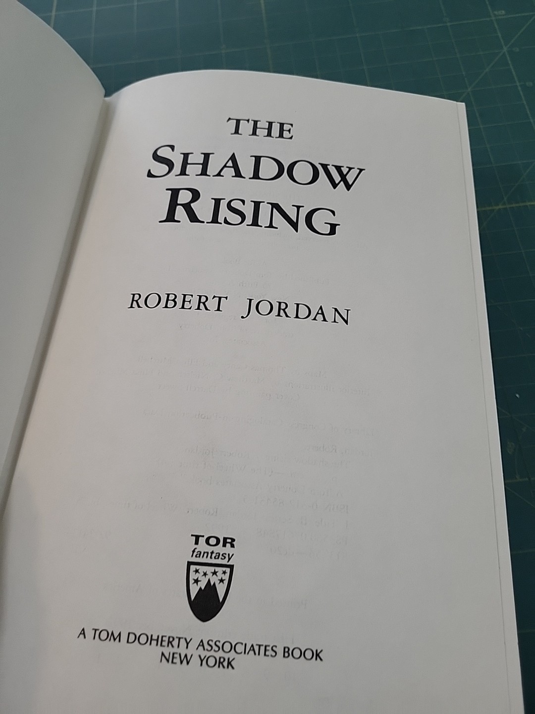 The Shadow Rising by Robert Jordan, 1st Edition/1st Print HC, Wheel of Time