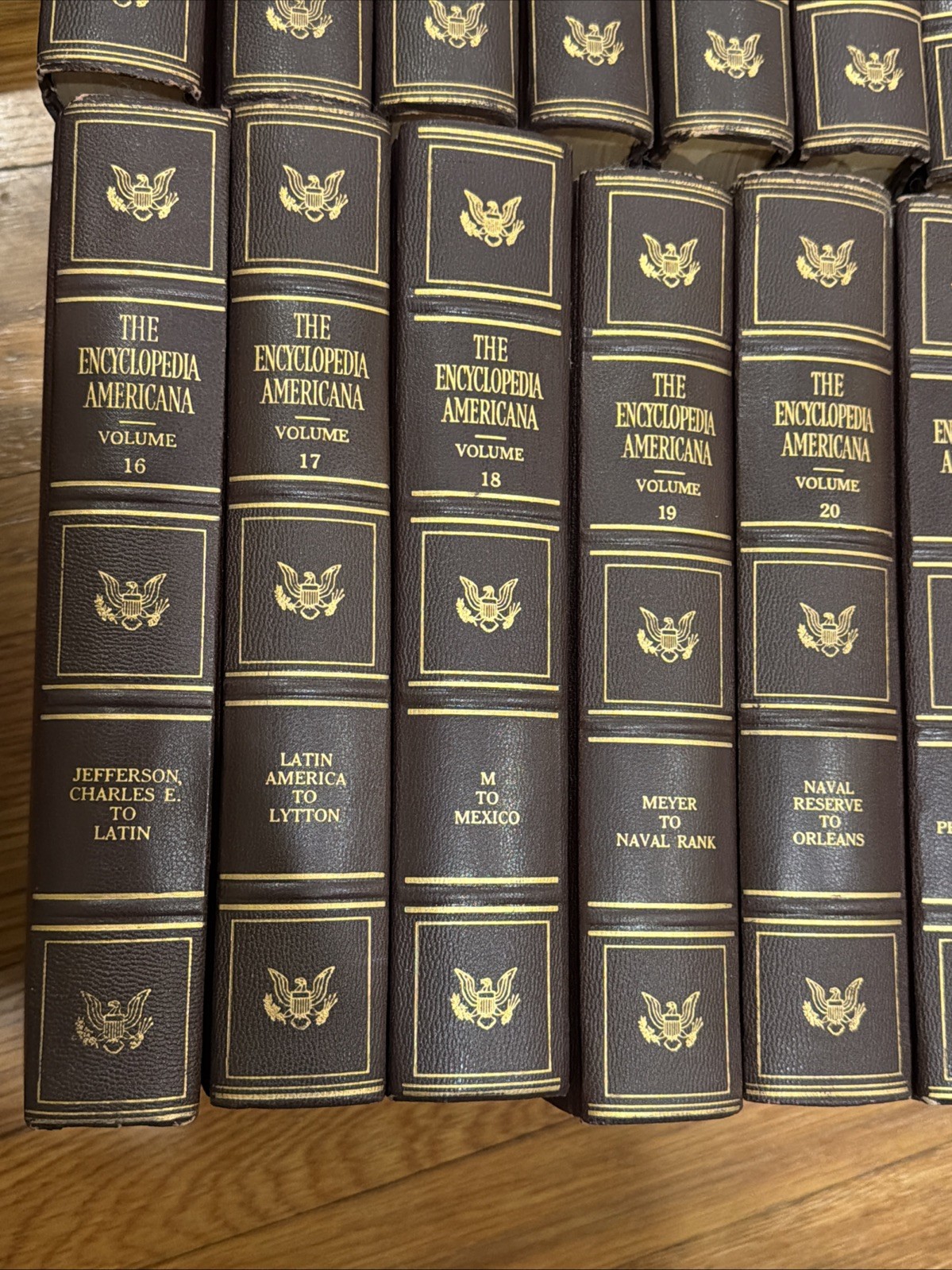 The Encyclopedia Americana 1956 Edition 30 Volume Complete Set