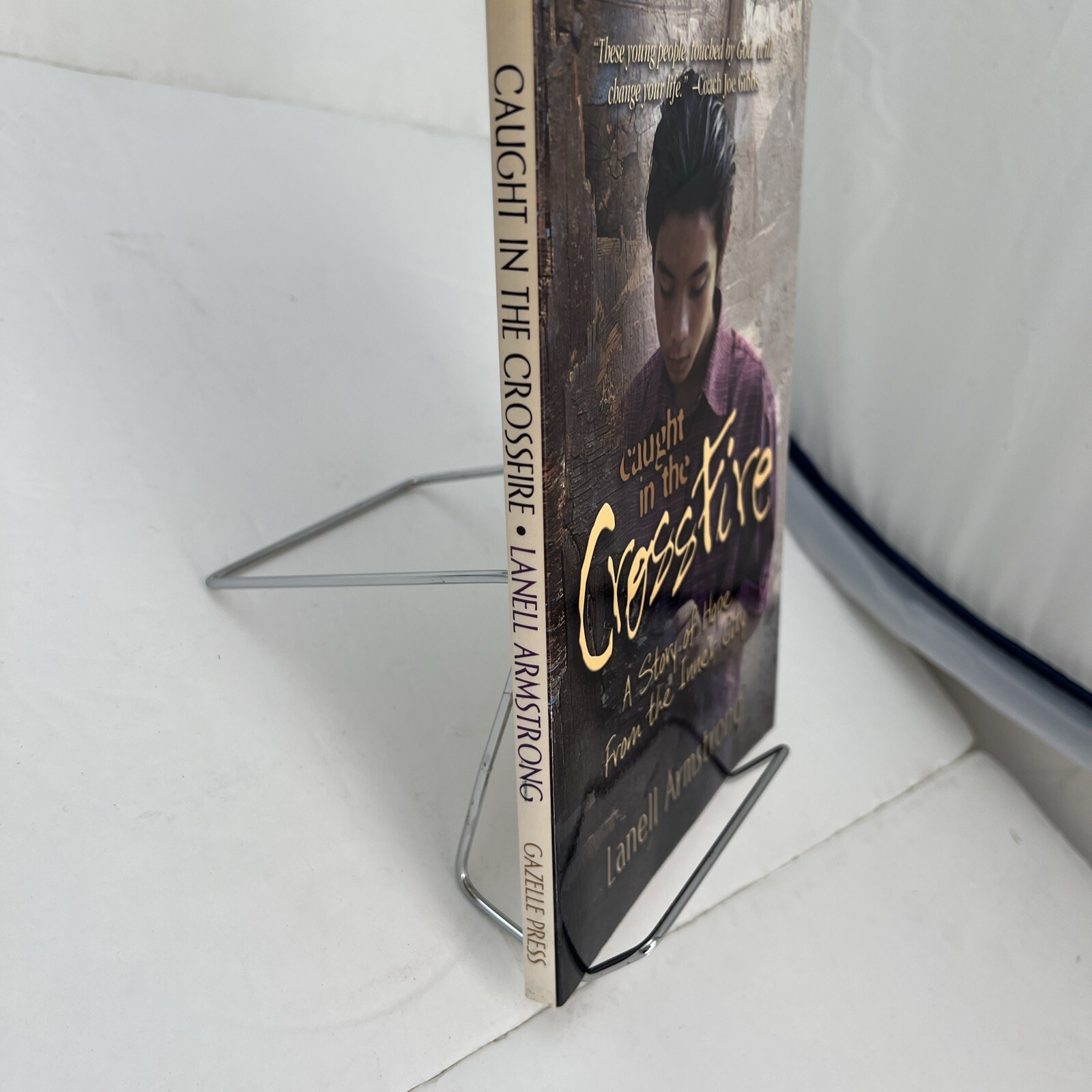 Caught in the Cross Fire Signed By Author Lanell Armstrong