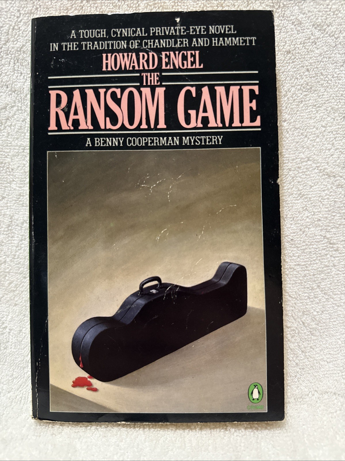 The Ransom Game by Howard Engel 1986 Penguin Benny Cooperman Mystery pb