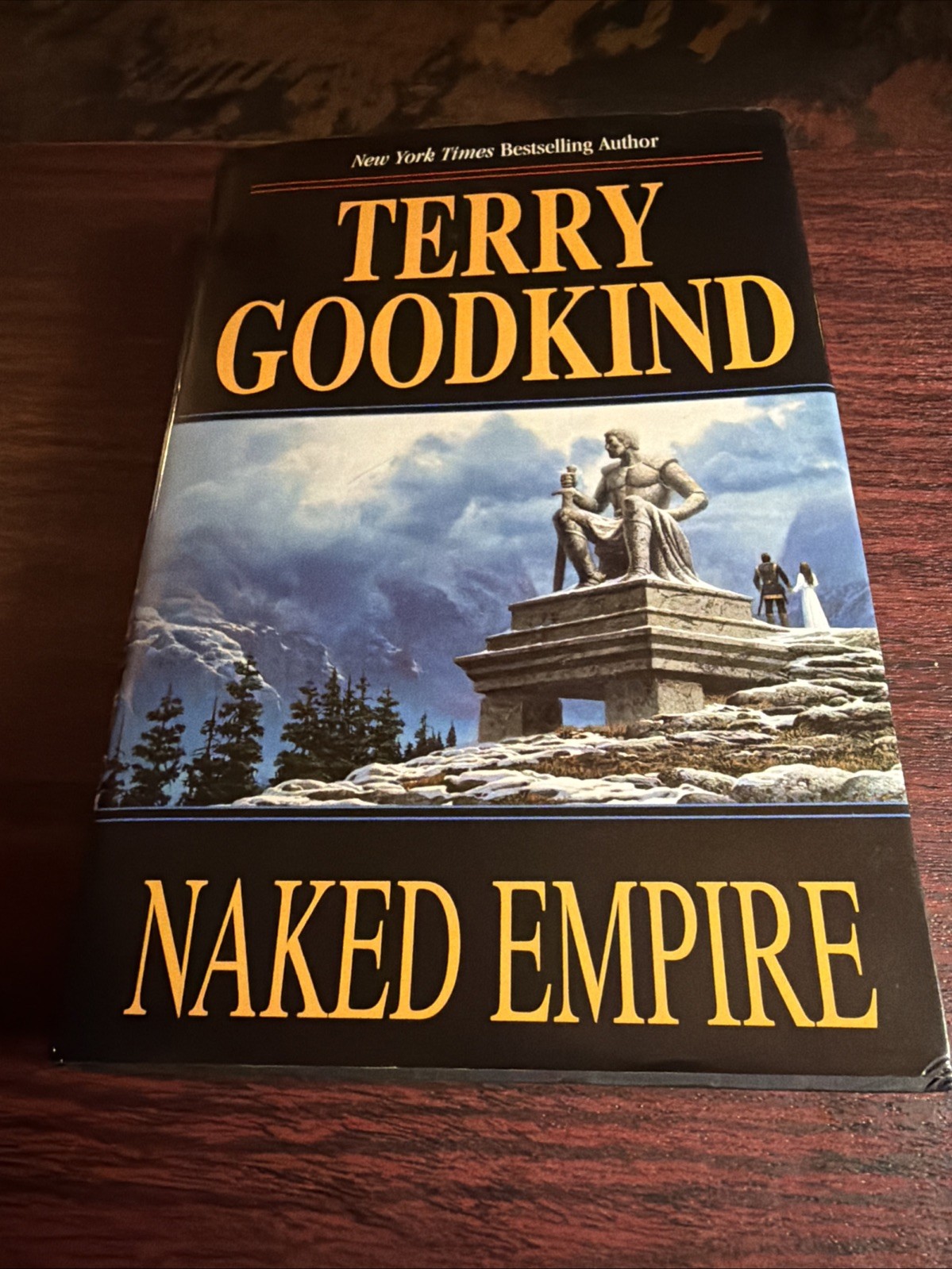 Naked Empire by Terry Goodkind, HC New Regular Edition