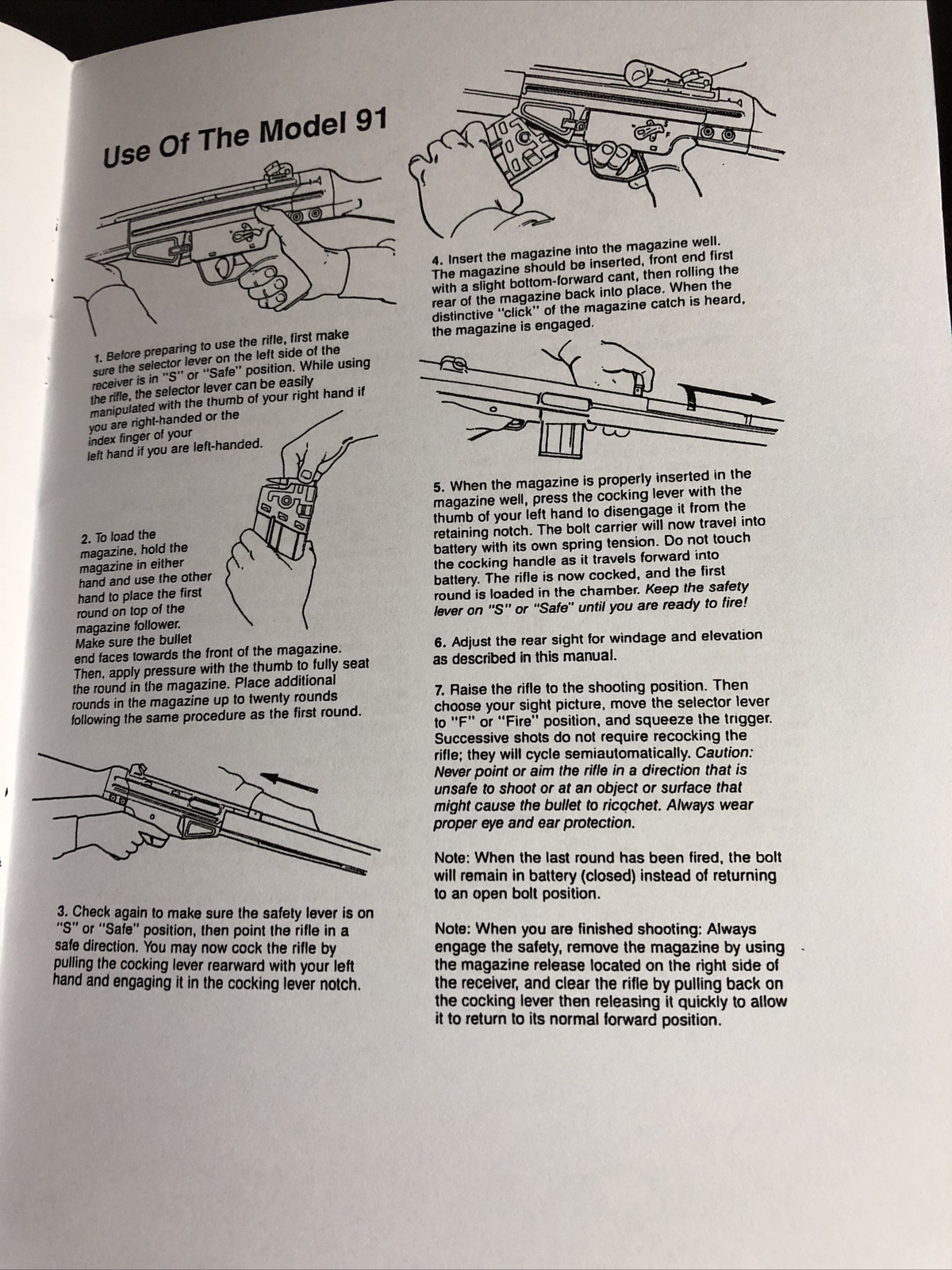 Heckler & Koch Model 91/G3 Springfield Armory SAR-3