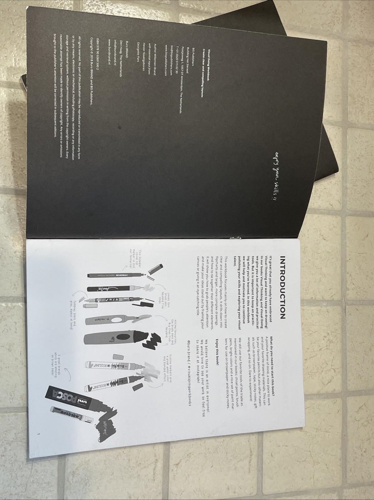 Visual Doing and Visual Thinking Workbooks by Brand Willemien, No Marks On Pages