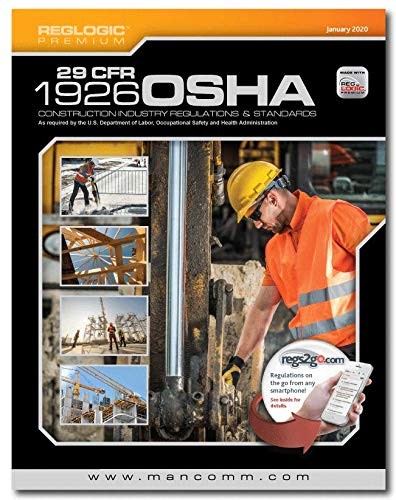 Mancomm’s OSHA Construction CFR 1926 January 2020 Book Premium