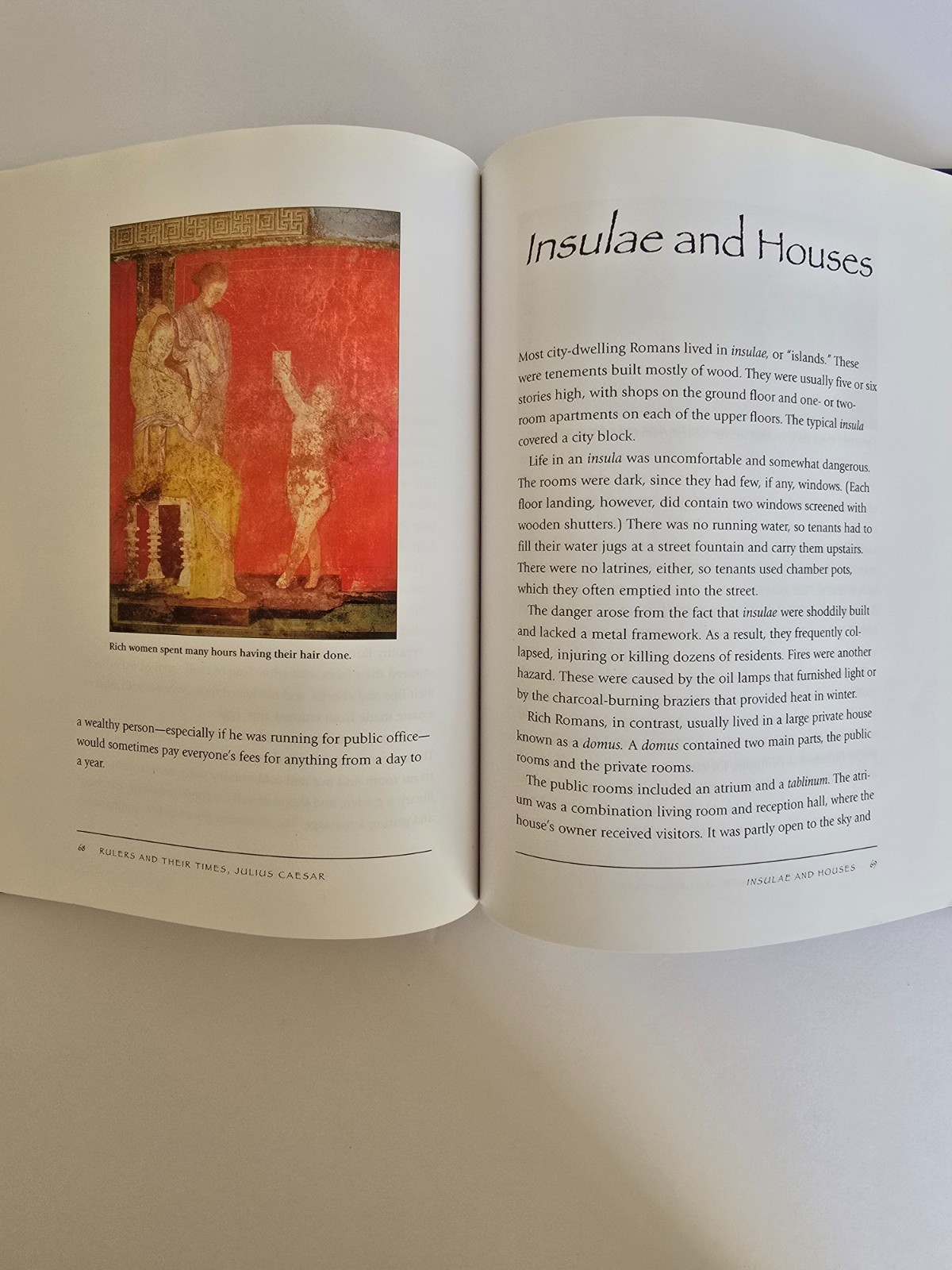 Julius Caesar and the Roman Republic by Greenblatt, Miriam Homeschool Studies