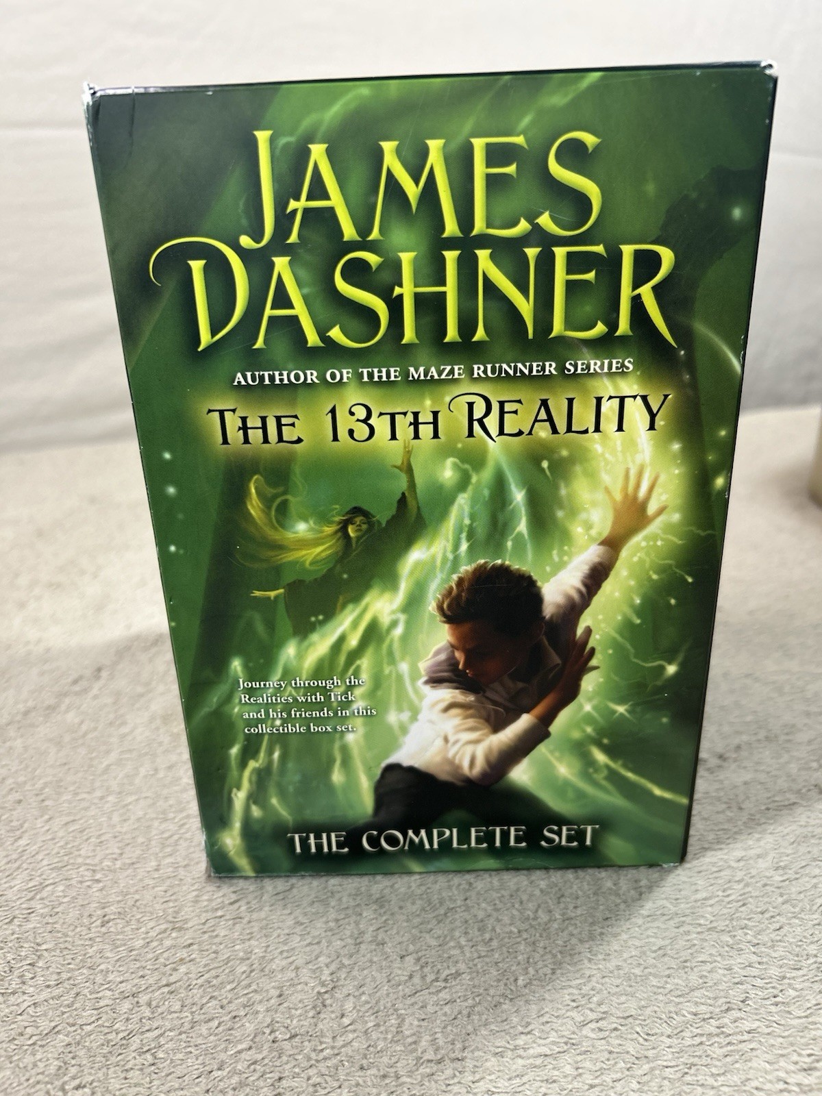 James Dashner The 13th Reality Complete 4 Book Box Set Paperback Maze Runner