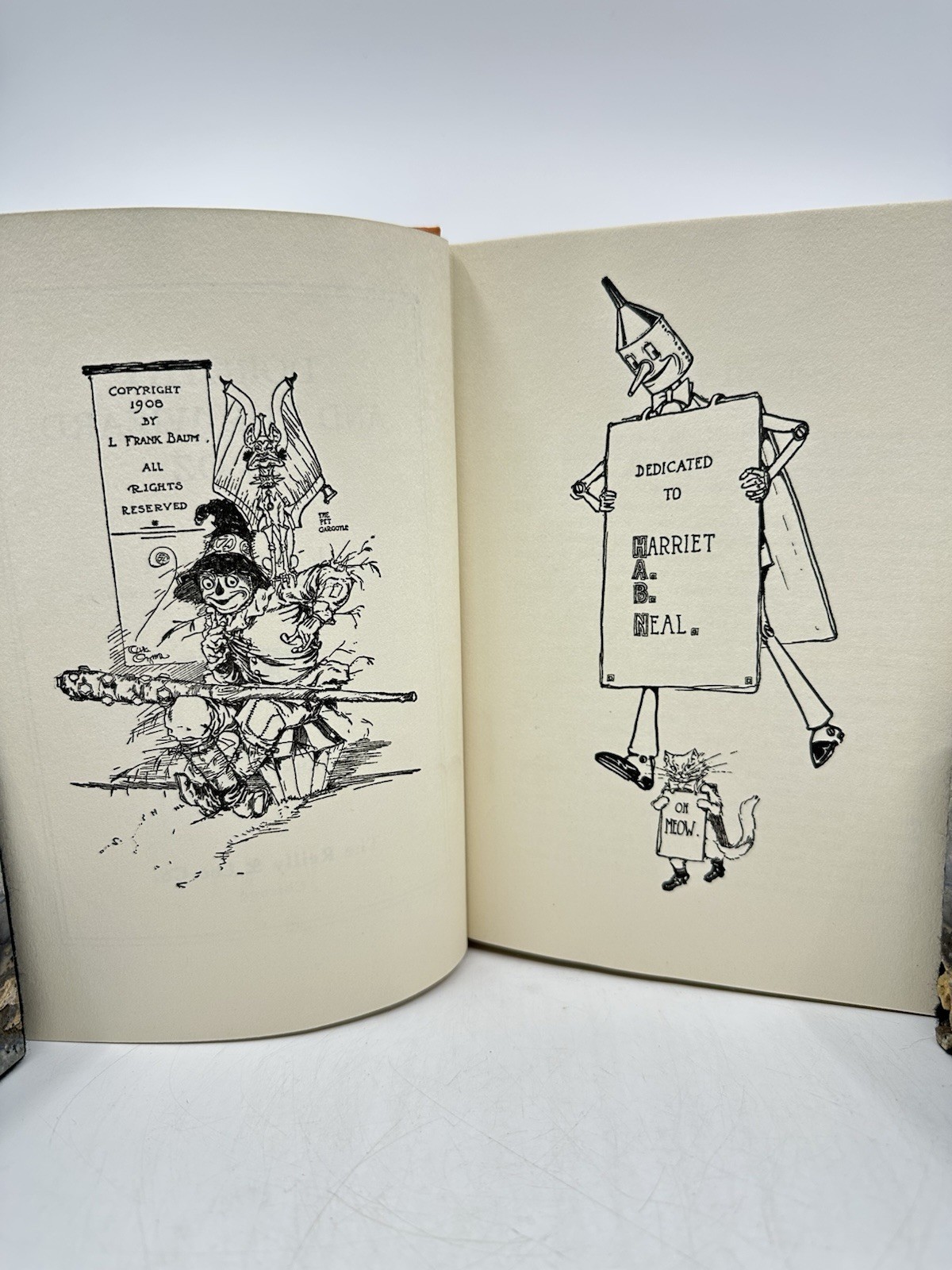 Dorothy and the Wizard in Oz L Frank Baum 1908 John R Neill HC DJ Good Vintage