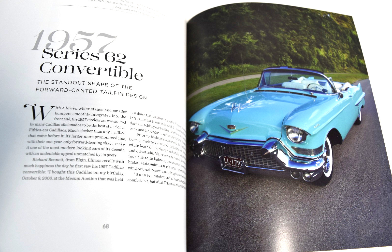 Cadillac Style Volume 1 Richard Lentinello 2018 Signed Limited #837 PB *LIKE NEW