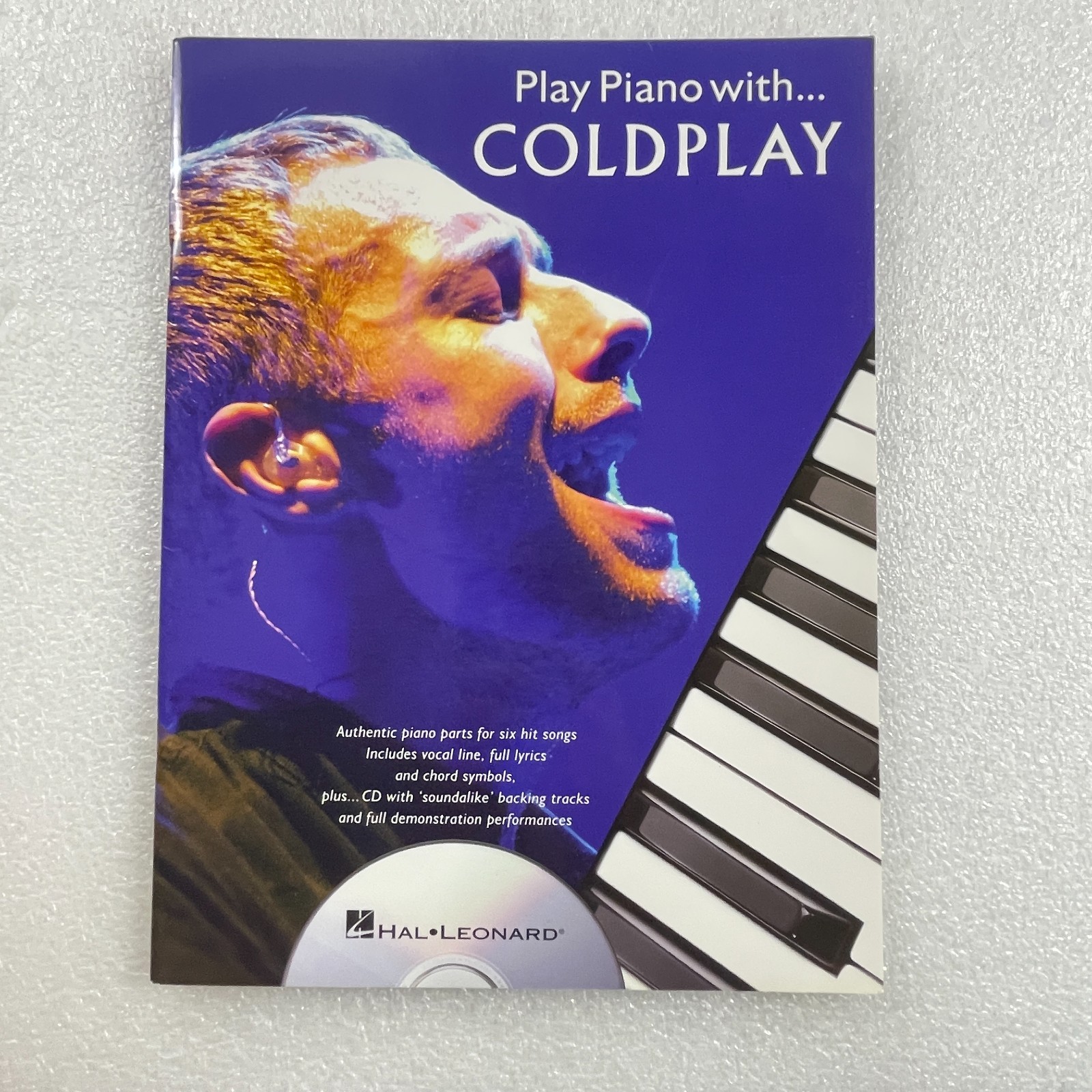 Play Piano with Coldplay Sheet Music Book & CD – Hal Leonard – Clocks – VG