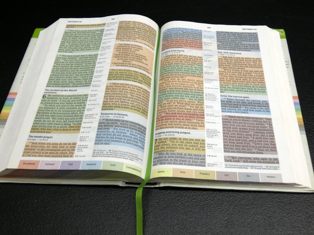 NIV RAINBOW Study Bible, Jacketed Hardcover by Holman Bible Publishers 2015
