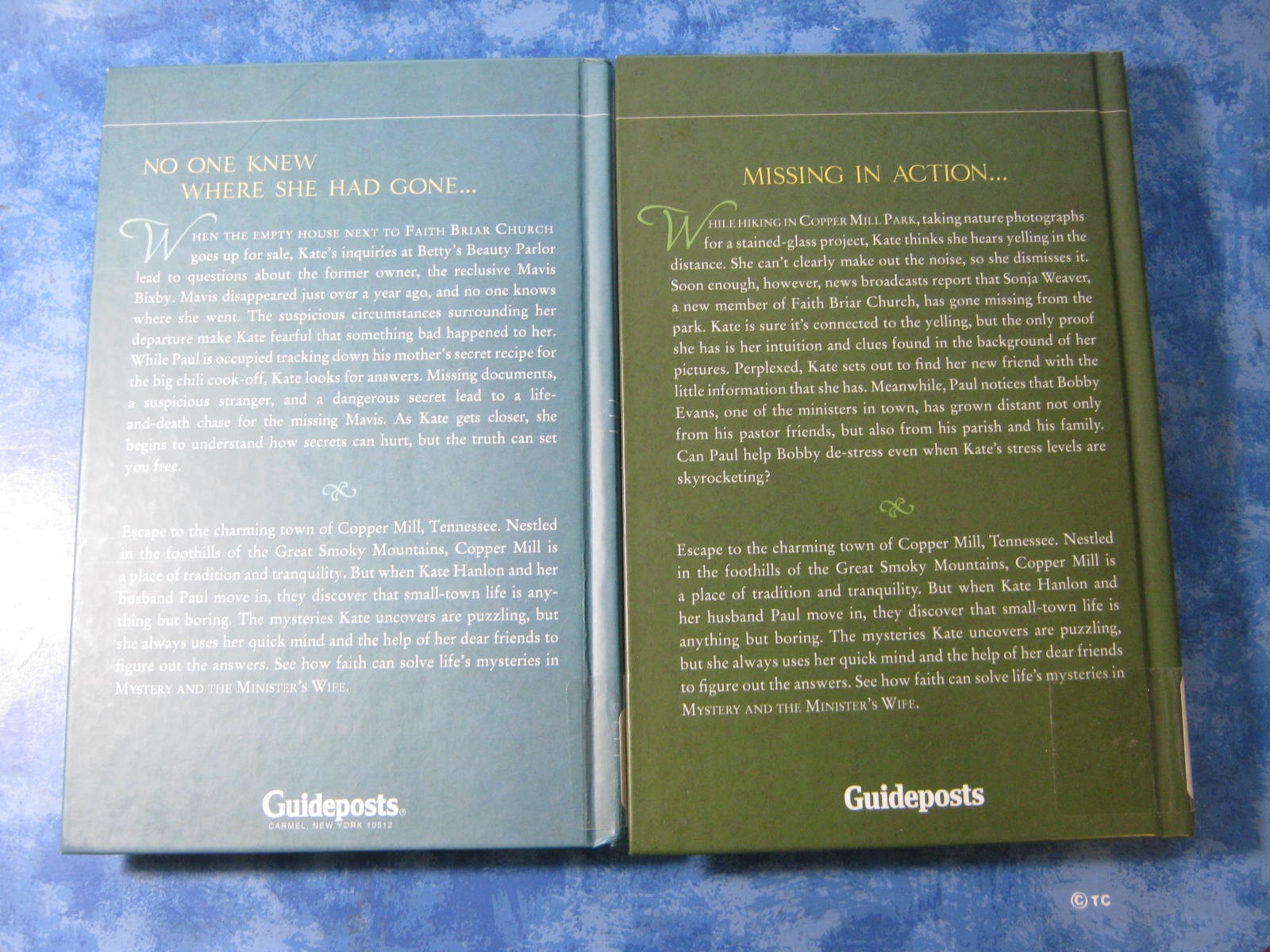 LOT OF 13 MYSTERY AND THE MINISTER’S WIFE HC 2009 Guideposts VGC