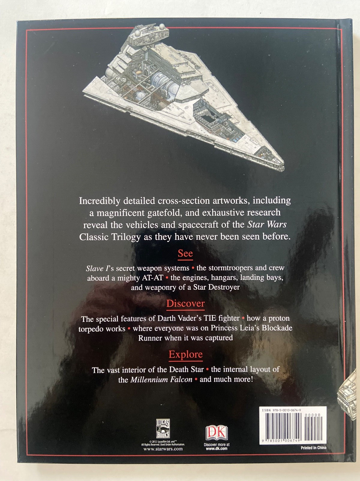 STAR WARS The Complete Vehicle Cross-Sections & Blueprints (2 HC Books / Posters