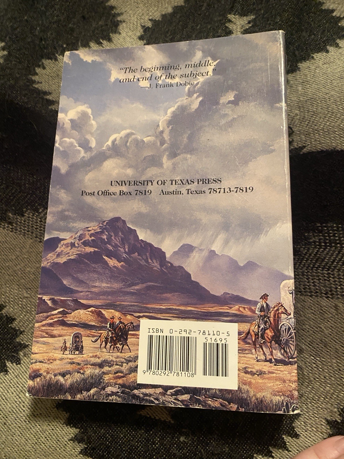 The Texas Rangers: A Century of Frontier Defense by Walter Prescott Webb 1996 PB
