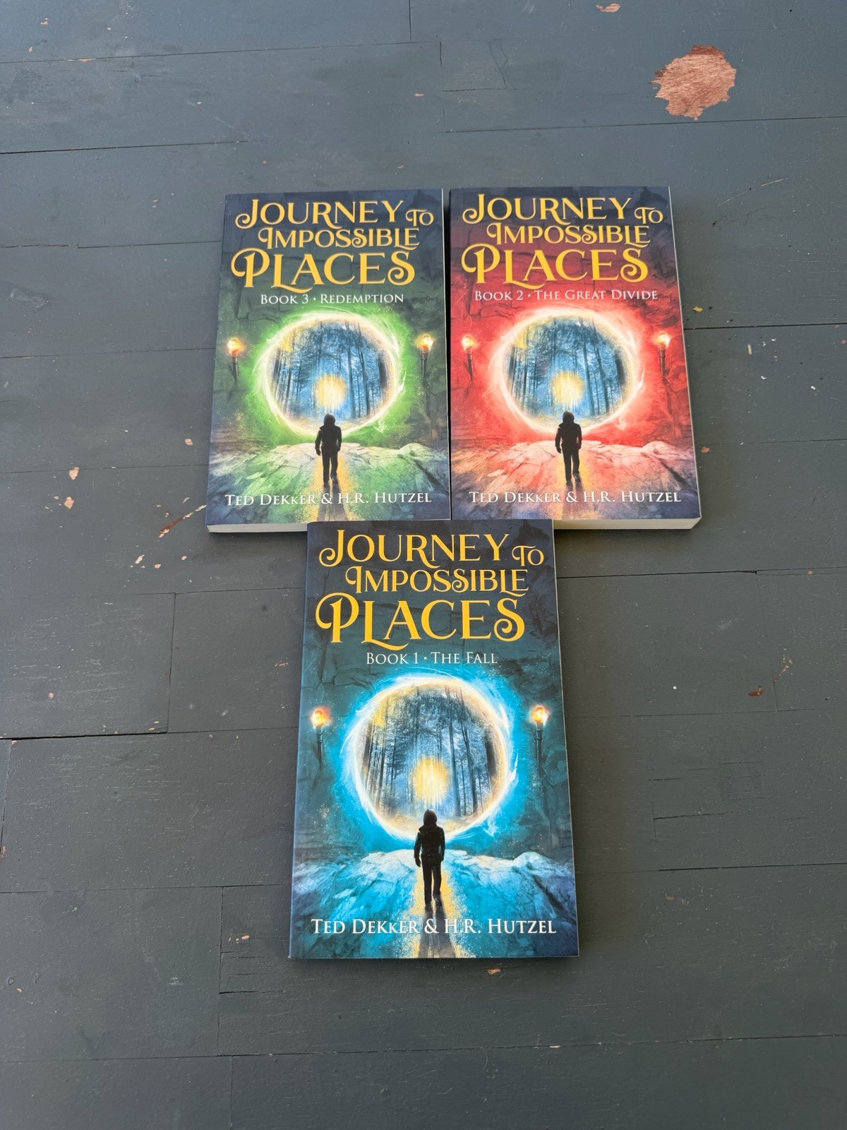 Journey To Impossible Places Ted Dekker & H.R. Hutzel Lot / Set of 3 Books – PB