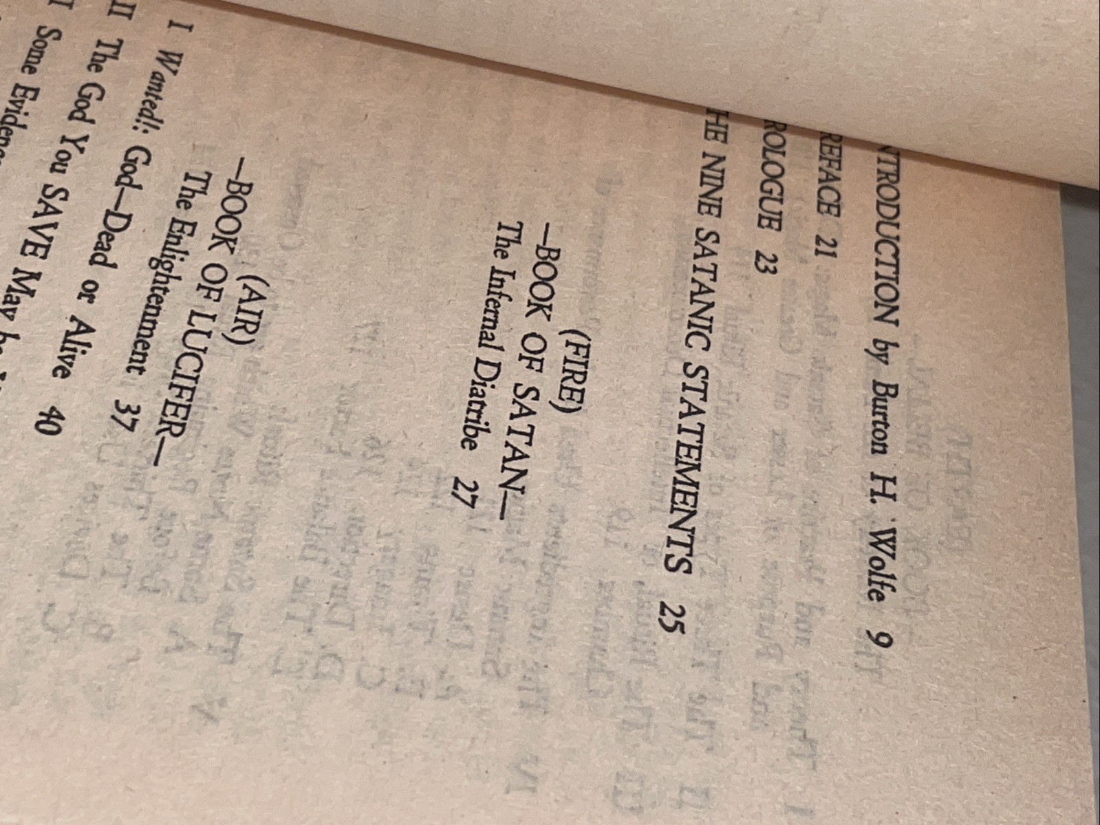 The Satanic Bible Anton LaVey 1st Ed 37th Printing SATANISM No Website Vintage