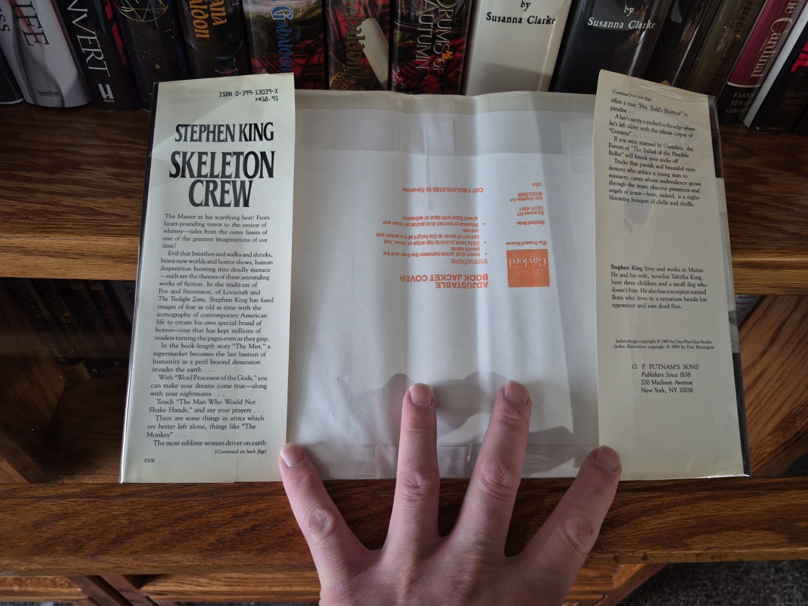 Skeleton Crew by Stephen King (1st Edition) Absolutely Beautiful FINE/FINE Copy
