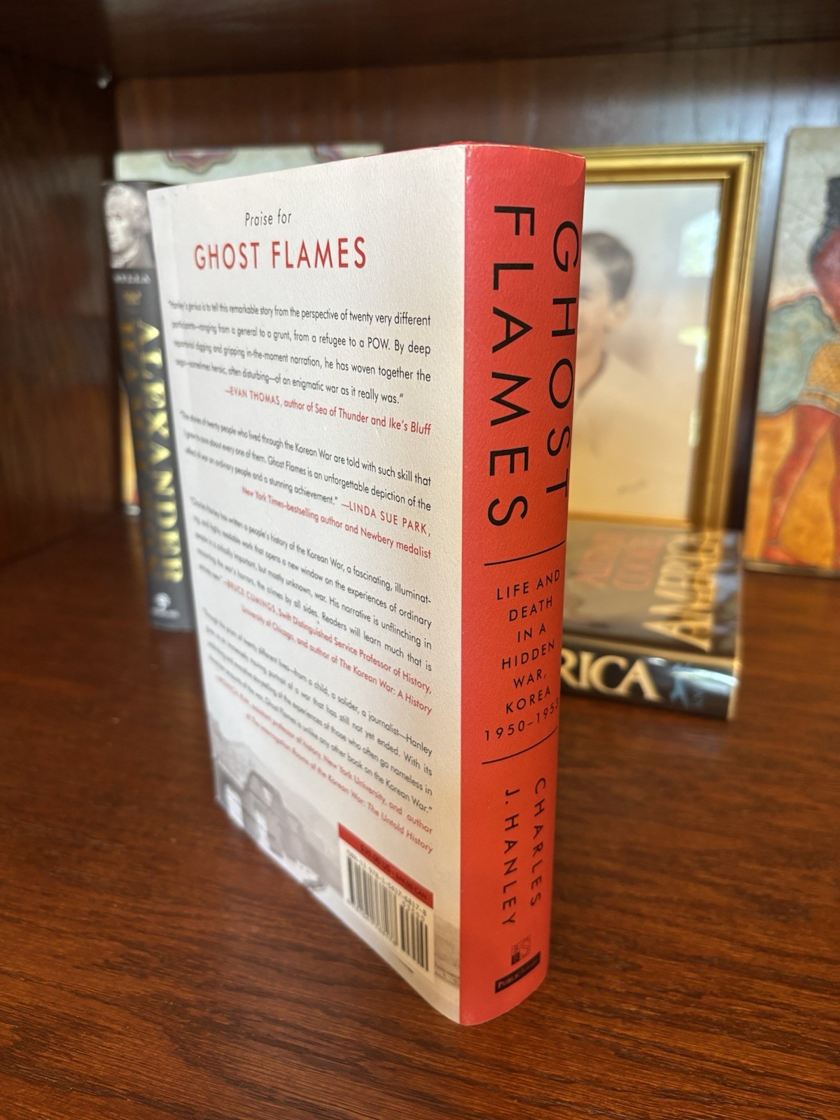 Ghost Flames. Charles Hanley. Public Affairs 2020 Hardcover. Fine Unread