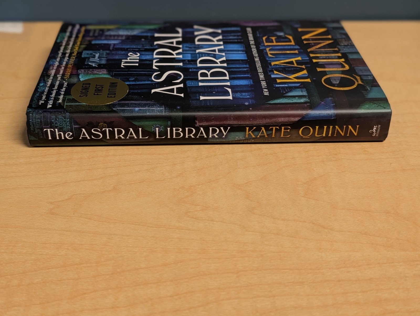 🌌Kate Quinn THE ASTRAL LIBRARY Signed Deluxe Limited Edition Sprayed Edges