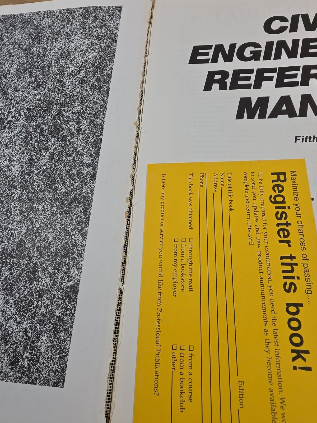 CIVIL ENGINEERING REFERENCE MANUAL (ENGINEERING REVIEW By Michael R Lindeburg