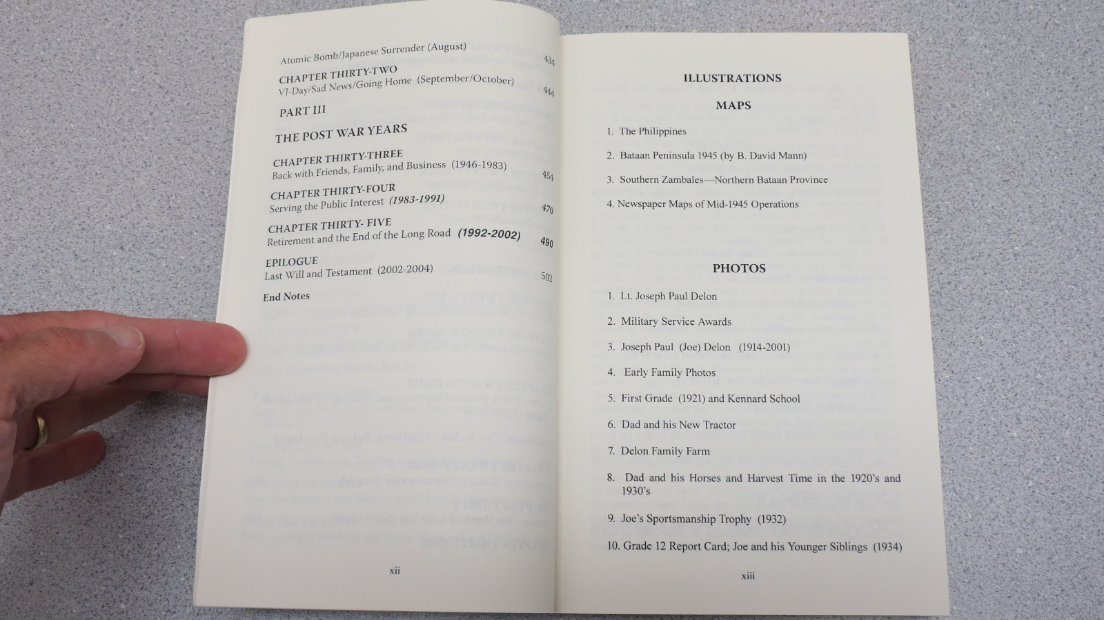 Long Road to Bataan and Beyond : Letters and Memories Joseph Paul Delon & Floyd
