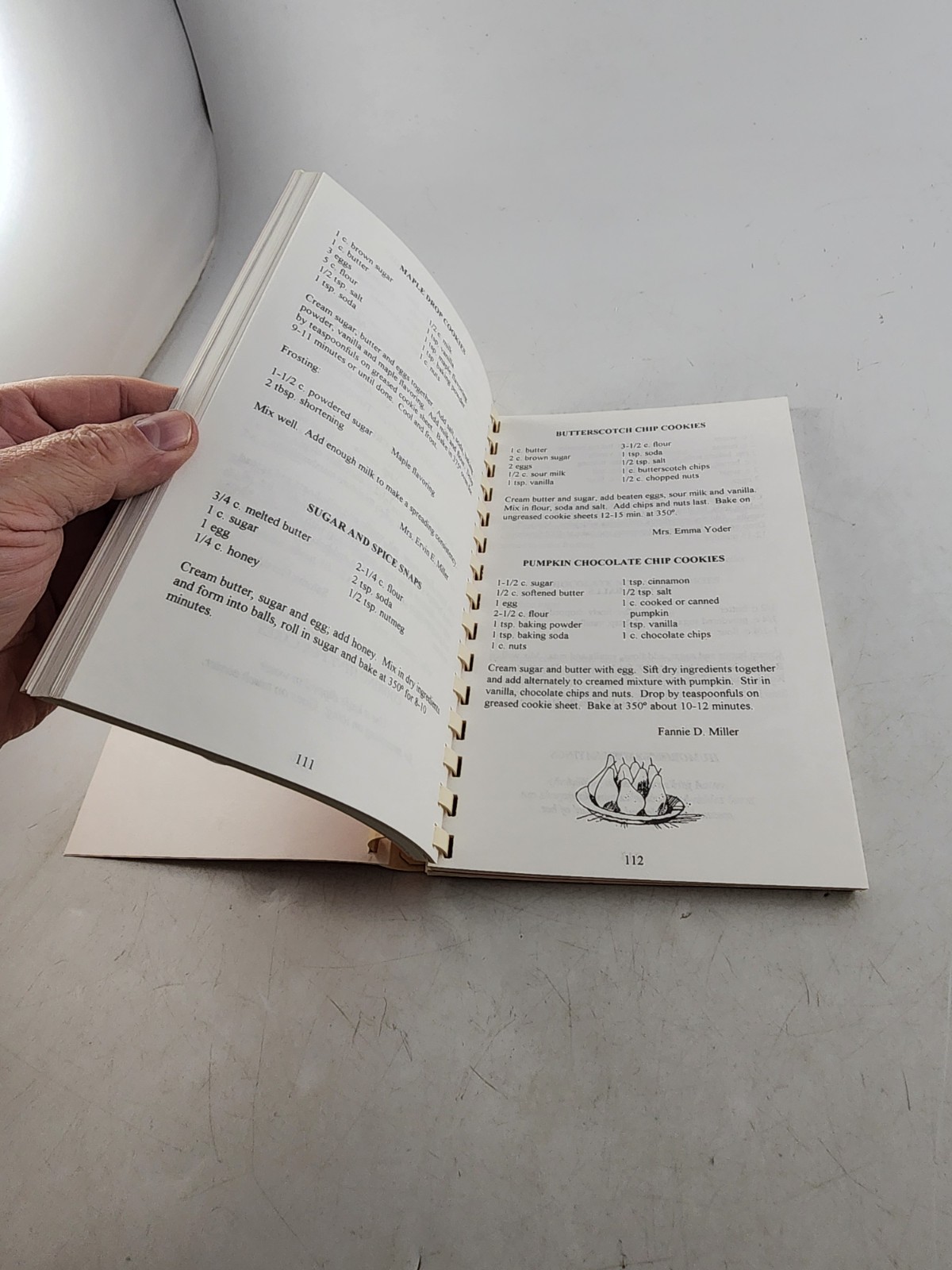 The Amish Way Cookbook Adrienne Lund 1994 Revised Home Remedies Spiral Bound