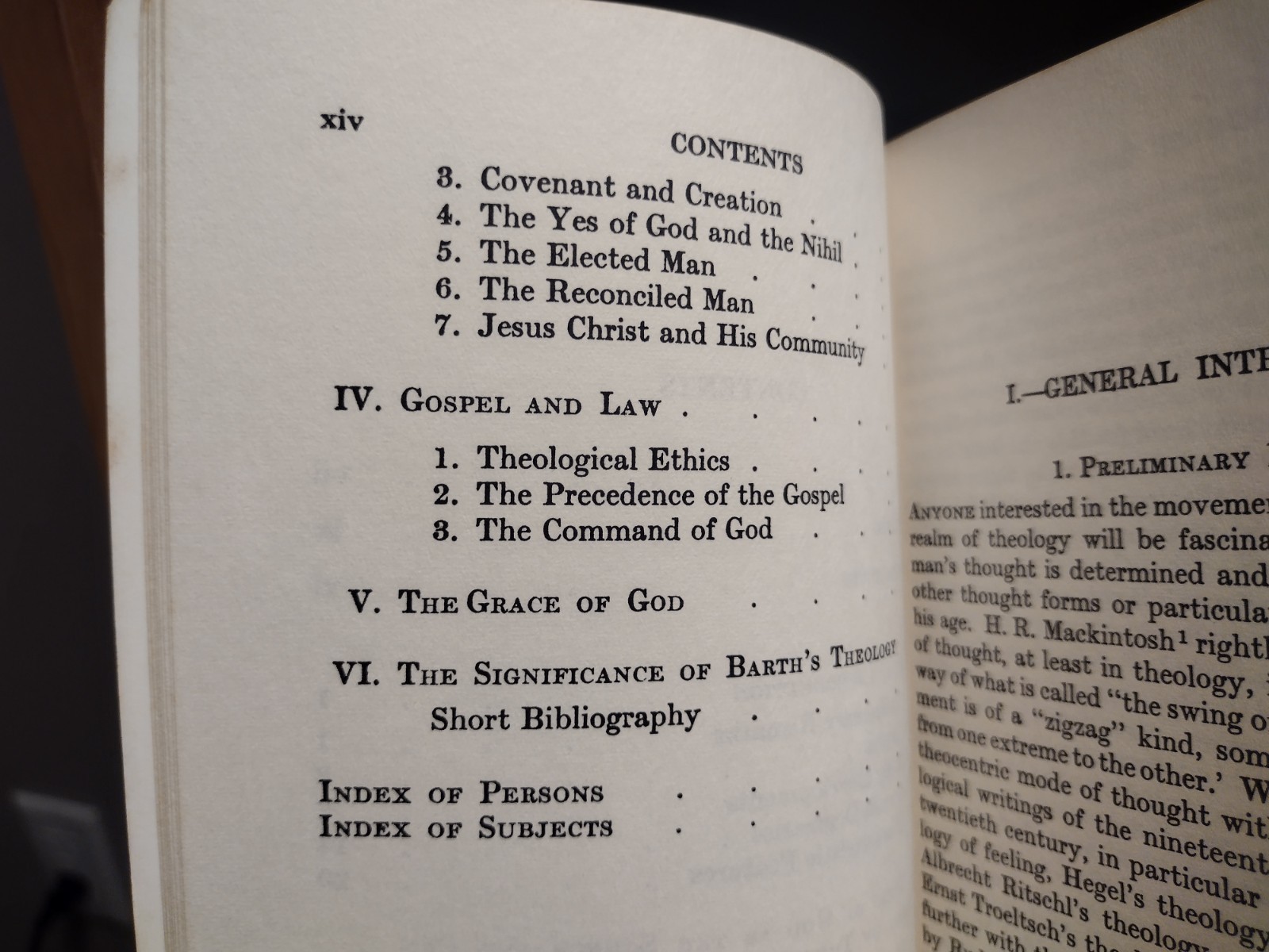The Theology of Karl Barth An Introduction Herbert Hartwell Westminster Press