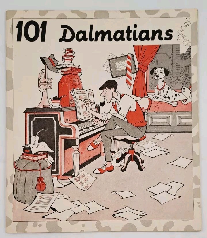 Vintage Walt Disney 101 Dalmatians Panini Sticker Book Lot Of 2 Booklets