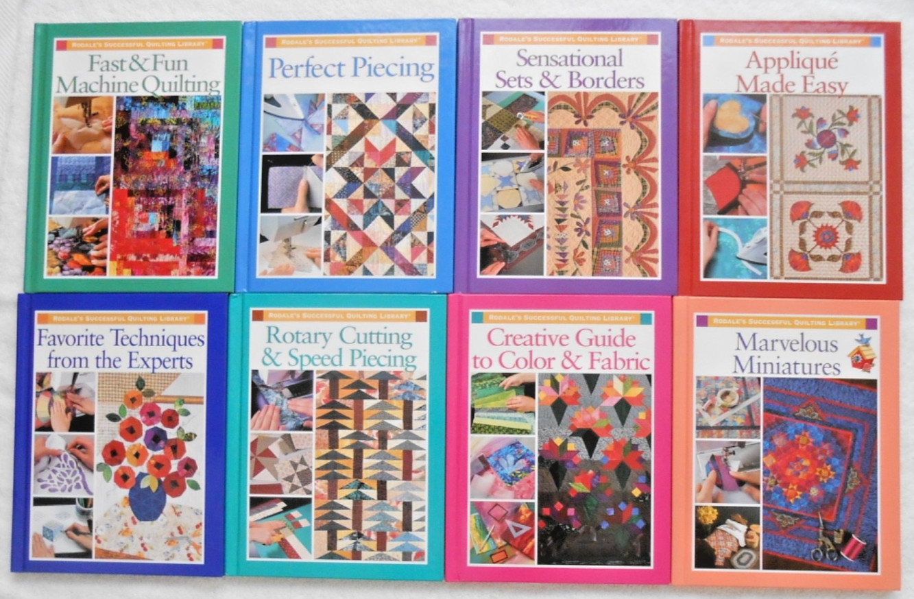 BOOK – RODALE PRESS – QUILTING TOPICS FROM APPLIQUE & PIECING TO COLOR SELECTION