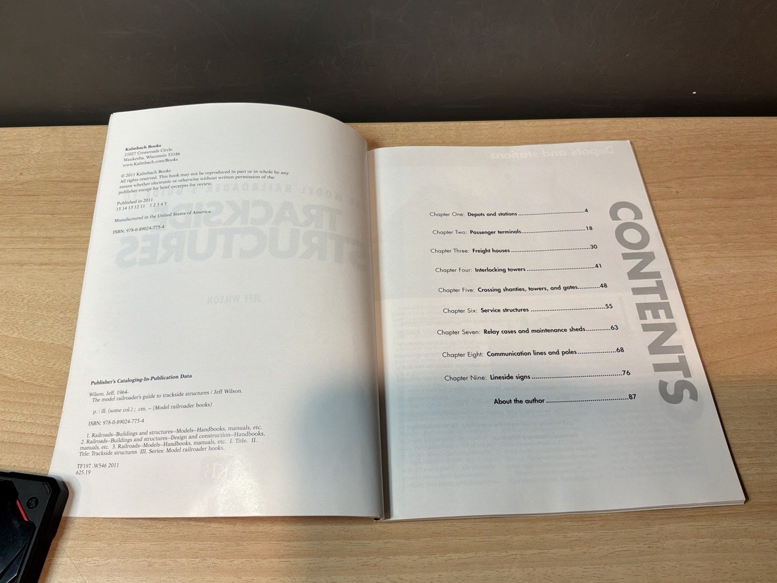 The Model Railroader’s Guide To Trackside Structures, by Jeff Wilson