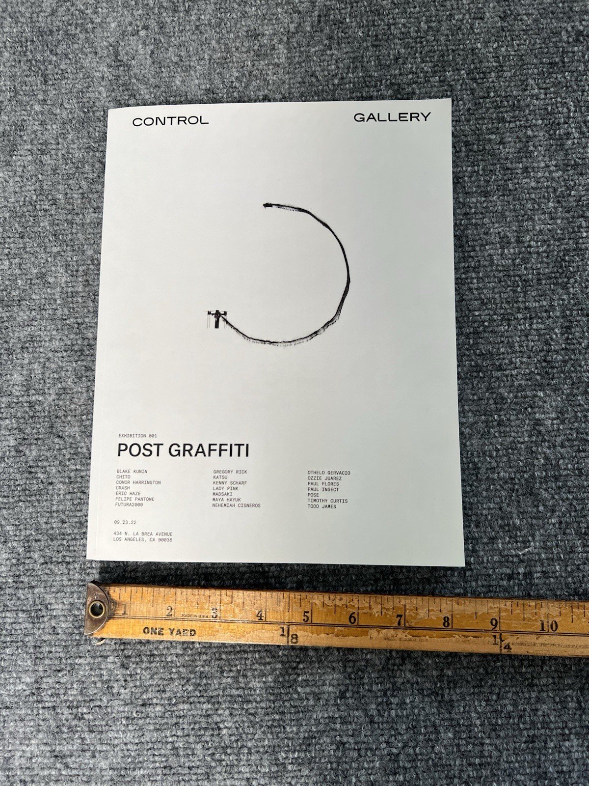 BEYOND THE STREETS CONTROL GALLERY POST GRAFFITI AUGOR KATSU Haring Art FUTURA