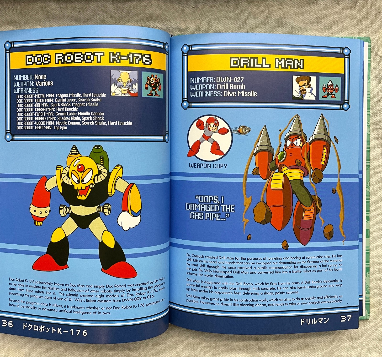 UDON Entertainment MEGA MAN ROBOT MASTER Field Guide Updated Edition Hardcover