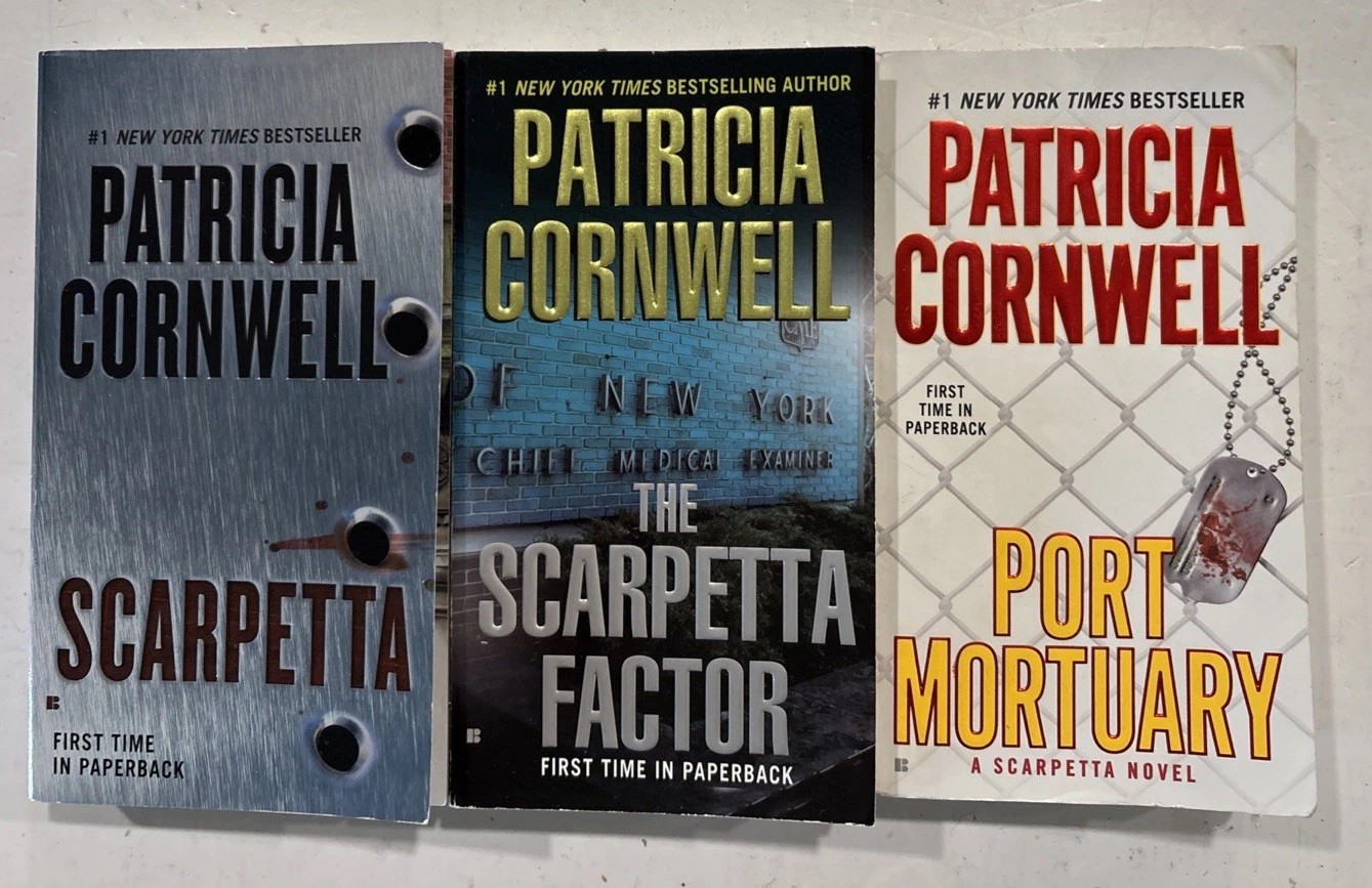 Complete Series Set KAY SCARPETTA Books 1-28 By Patricia Cornwell Lot Prime TV