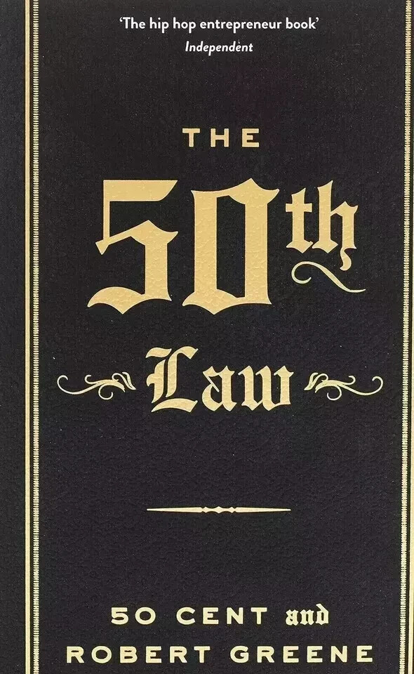 THE 50TH LAW BY ROBERT GREENE (PAPERBACK ) free shipping