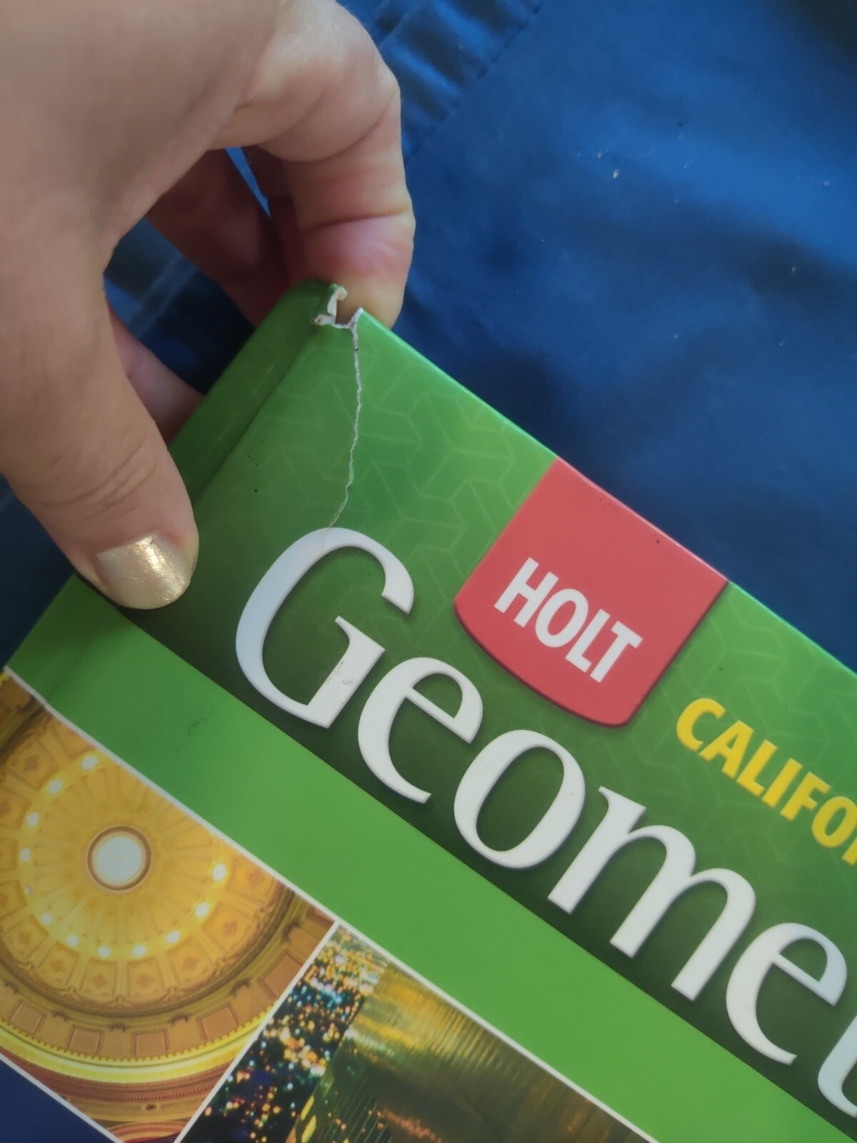 Holt California Geometry textbook by Burger, Chard, Hall, Kennedy…
