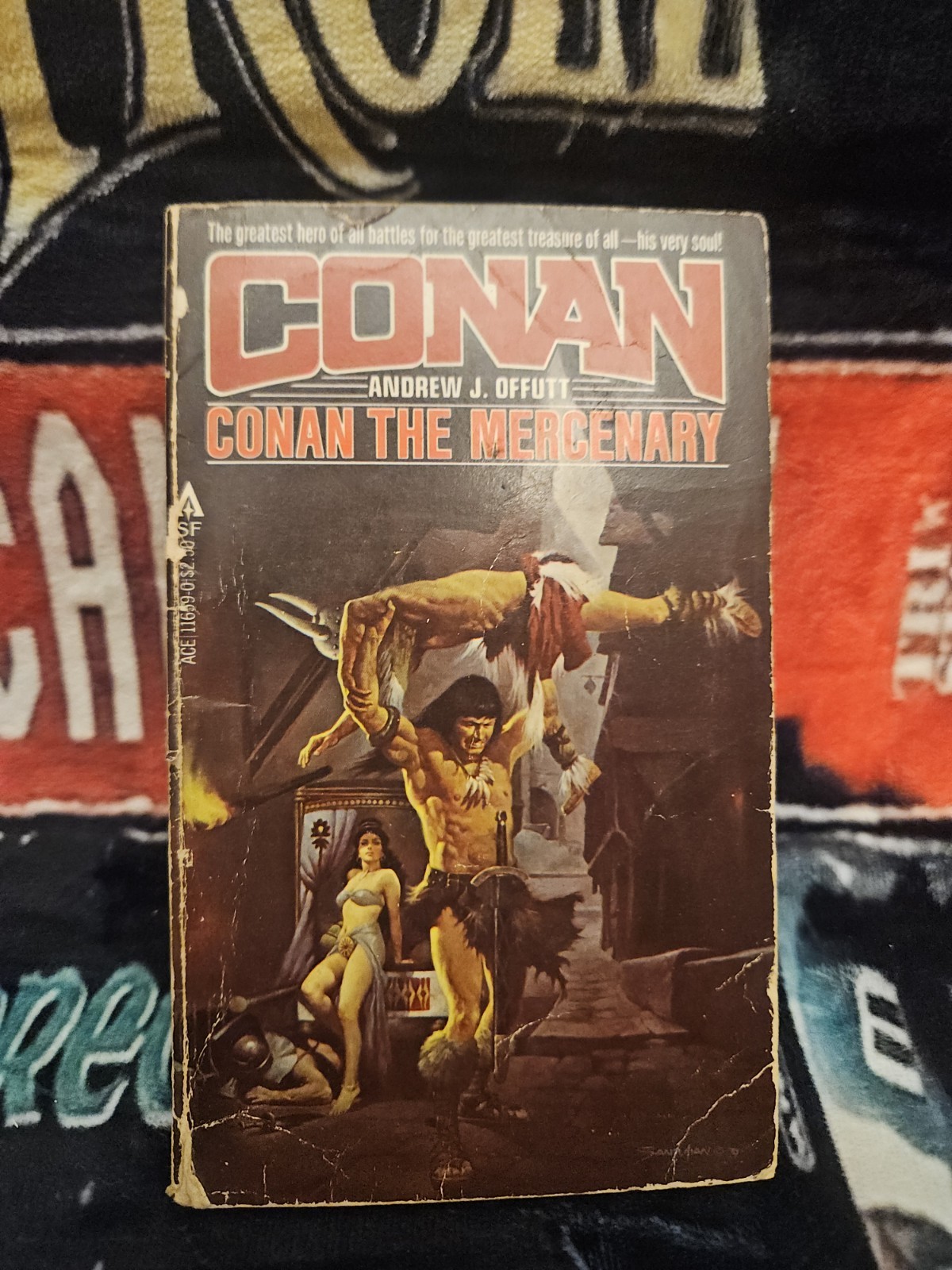 Conan the Mercenary By Andrew Offutt PB 1st Ed. Ace Paperback 1981 Barbarian