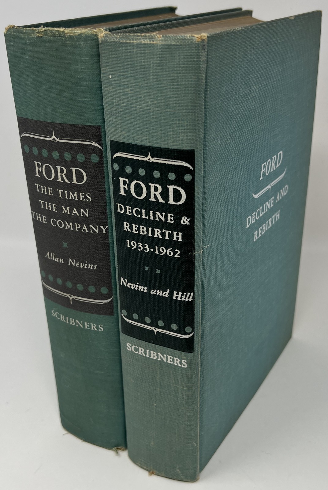 Ford: The Times, The Man The Company; Decline & Rebirth by Nevins & Hill – 2 HCs